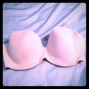 NWOT Nude Strapless 34C Bra