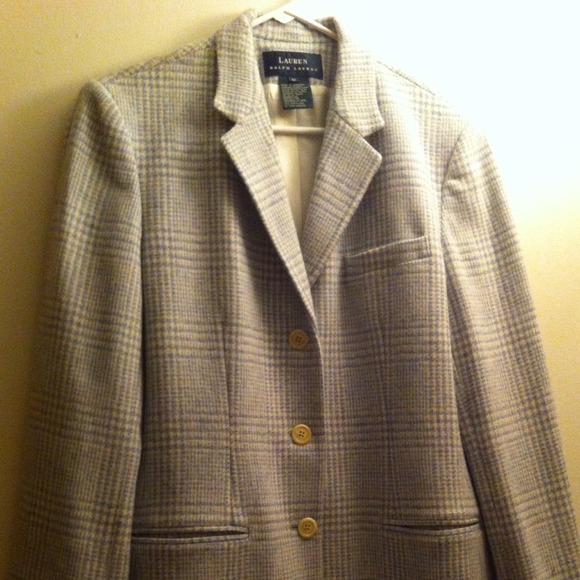 Lauren Ralph Lauren houndstooth blazer coat