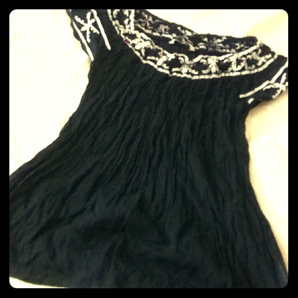 Off the shoulder top.