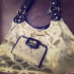 Coach Handbag & wallet