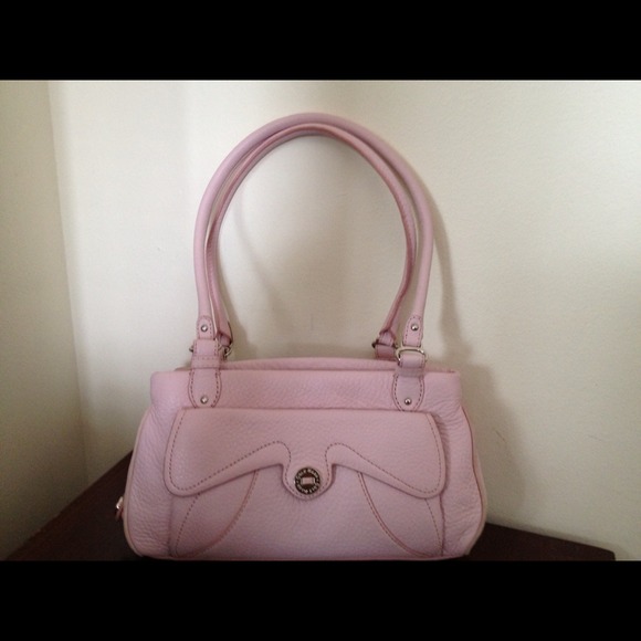 pebbled leather authentic cole haan purse - Picture 1 of 4