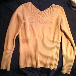Tan Guess Sweater !