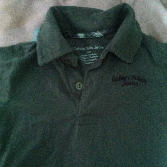 12 boys Calvin Klein Polo short sleeve shirt