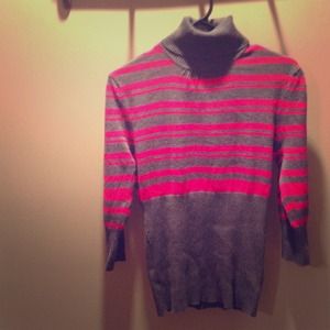 Turtle neck long dress shirt!