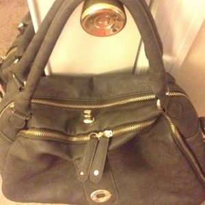 Grey handbag