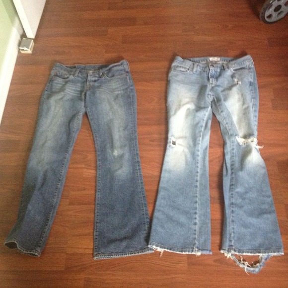 Lucky jeans and American Eagle