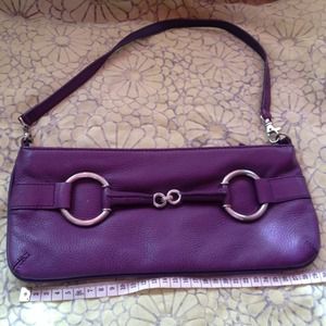 ⭕Sold ⭕Purple small leather purse
