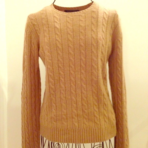 Cashmere Ralph Lauren Cable Knit
