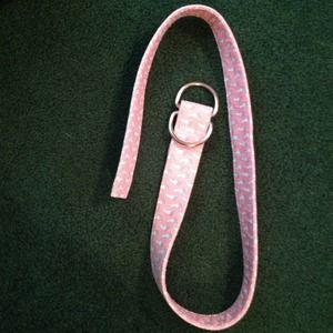 Vineyard Vines pink barefoot belt