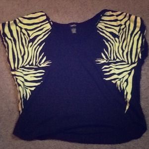 Animal Print Crop Top