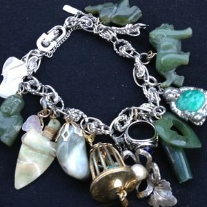 Vintage charm bracelet