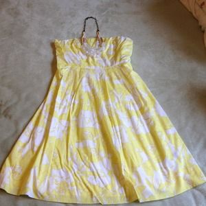 The Limited yellow summer dress