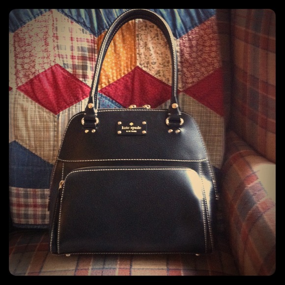 Kate Spade Black leather bag
