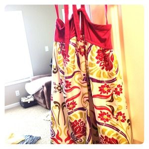 Size medium, TrF dress. Fun for summer