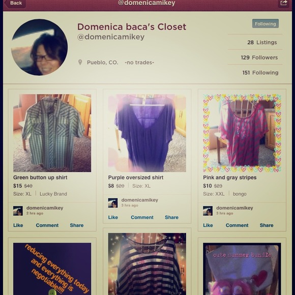 🎀🎀Hi everyone please visit my sisters closet🎀🎀