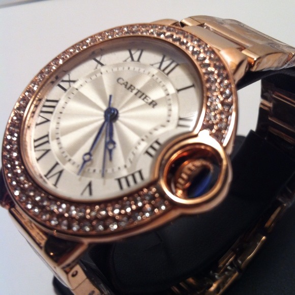 Cartier Accessories - Women's Cartier Rosegold "Diamond Watch