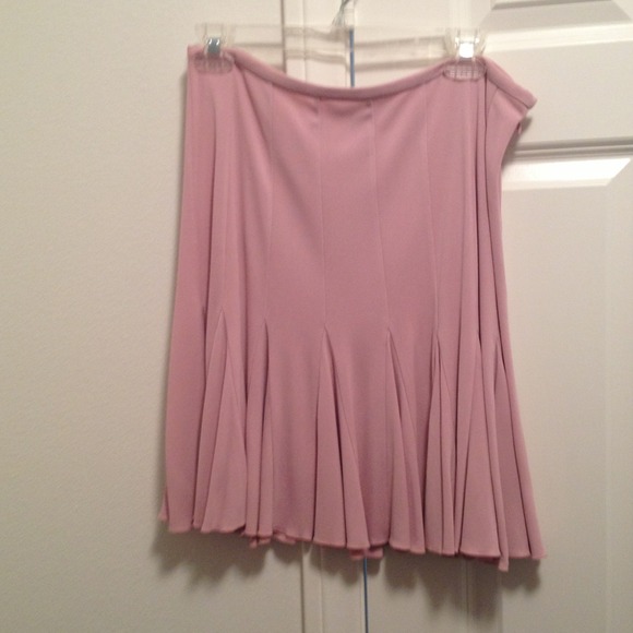 Express pink skirt