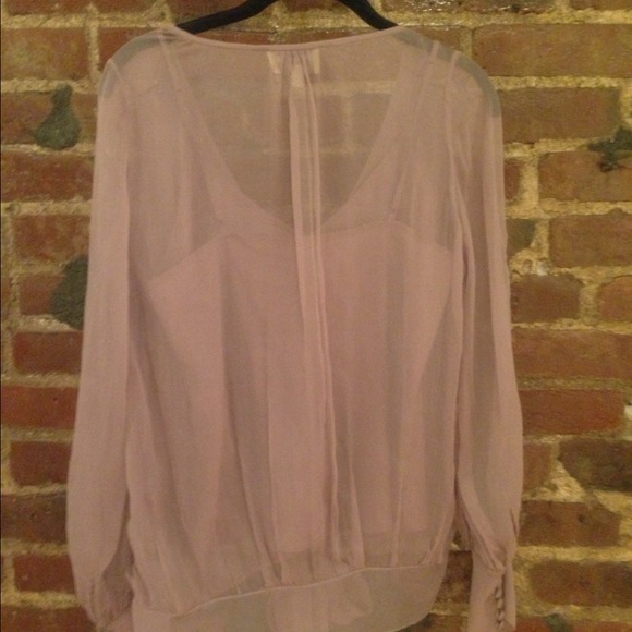 Elizabeth and James silk blouse with silk lining - Picture 3 of 3