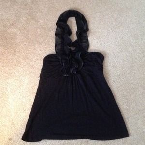 Black halter top$$$sold$$$$