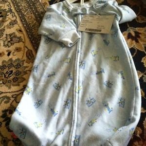 Blue sleep sack
