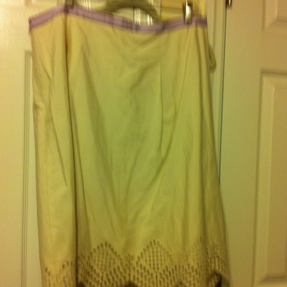 Banana Republic khaki skirt