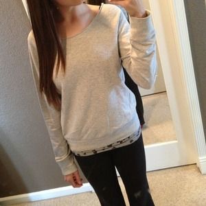 Grey sweater