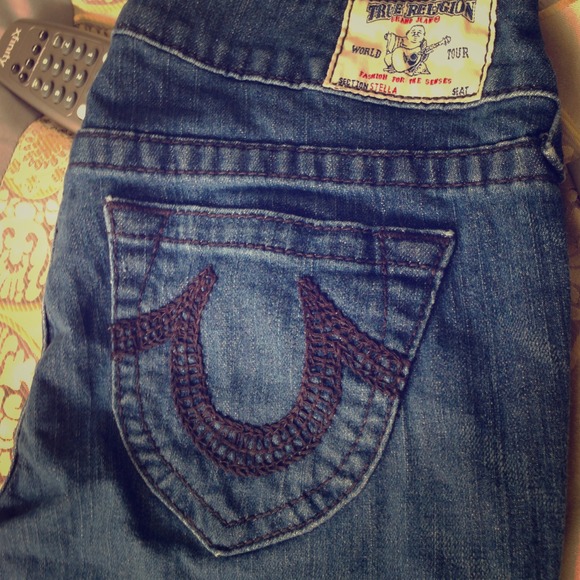 Denim skinny jeans
