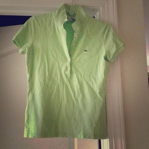 Lacoste 5 button up Polo