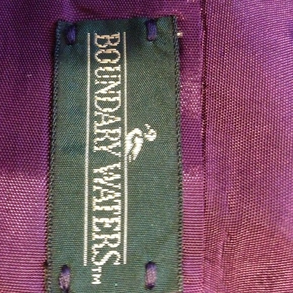 Boundary waters dk navy blue suit jacket 100% Wool - Picture 4 of 4