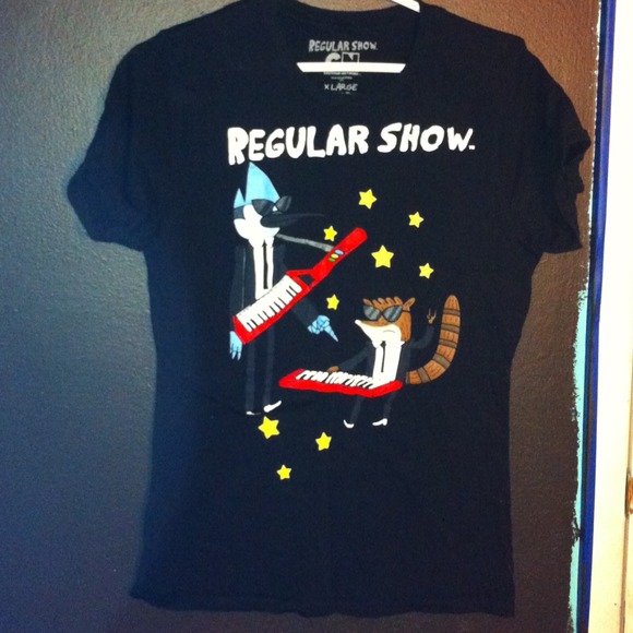 Teens Regular Show Tee. - Picture 1 of 1