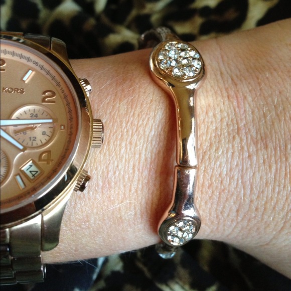 💎 Rose Gold Blinged Out bracelet