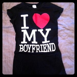 -I Love My BF Shirt-