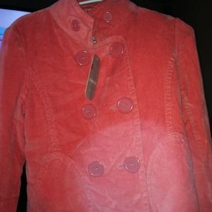 Corduroy pink jacket