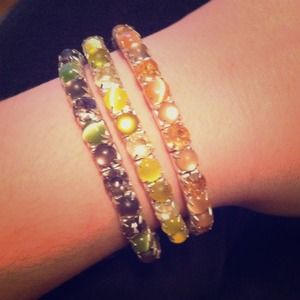 Cute spring bracelets!