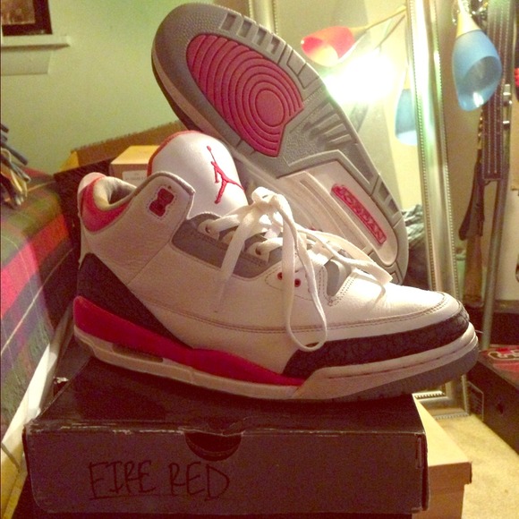 fire red 3s 2006