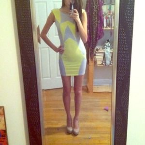 Motel Rocks Geometric Dress