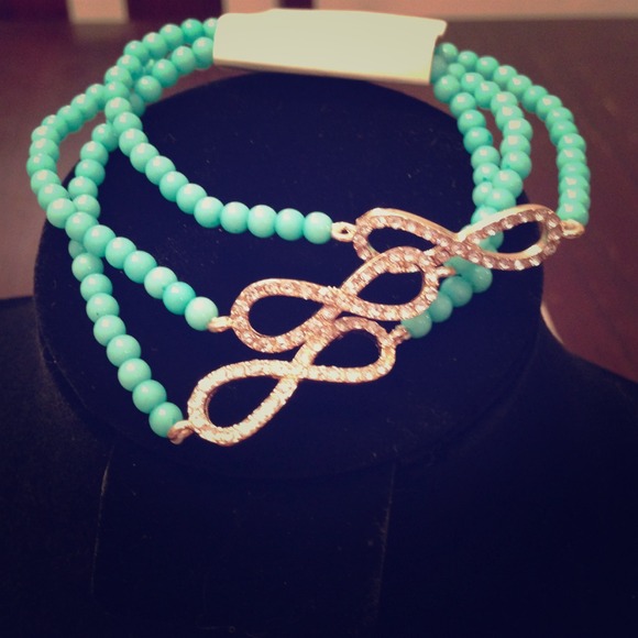 Set of 3 Infinity Bracelets - Picture 1 of 2