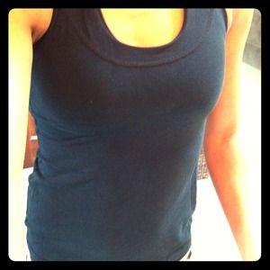 RESERVED - lululemon criss-cross black tank