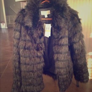 Brand new Michael Kors Fur Jacket