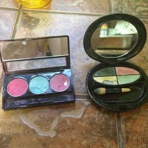 Used eye shadow pallets