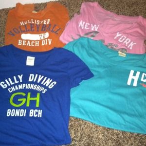 Four Brand Name Tees