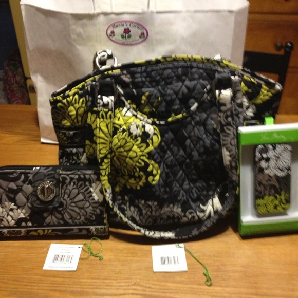 Vera Bradley Baroque purse and wallet.
