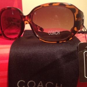 Brown Coach Sunglasses