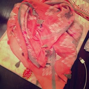 Pink Summer Scarf