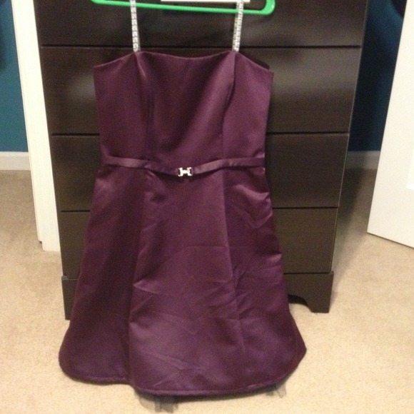 David's bridal purple dress (50% OFF)