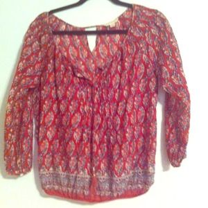 American eagle 3/4 sleeve top