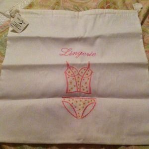 NWT Lingerie Storage/Travel Bag