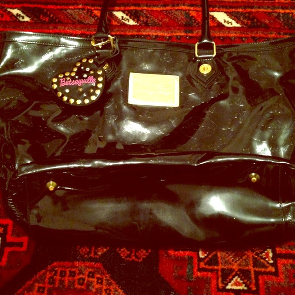 Trade! Black Betsey Johnson bag