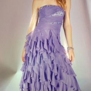 Lilac dress size 4