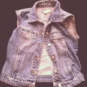 Vintage old navy denim vest🎀RESERVED for mila🎀